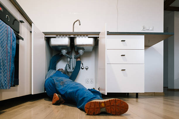 Professional Drain Cleaning technician working in Carlisle, NY